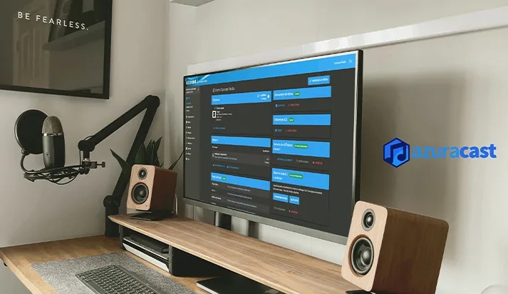 azuracast azuracast server radio streaming